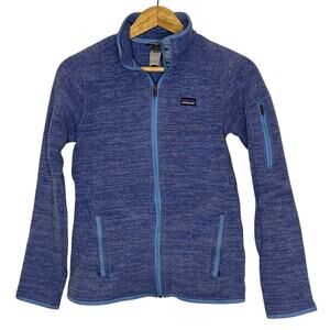 Patagonia Better Sweater Full Zip Fleece Jacket Blue Size S